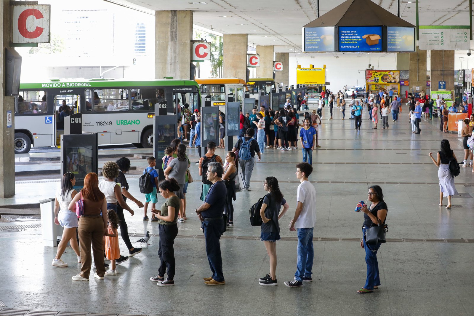 Transporte público será gratuito neste sábado (30) durante evento Desperta Brasil no DF Transporte público será gratuito neste sábado (30) durante evento Desperta Brasil no DF