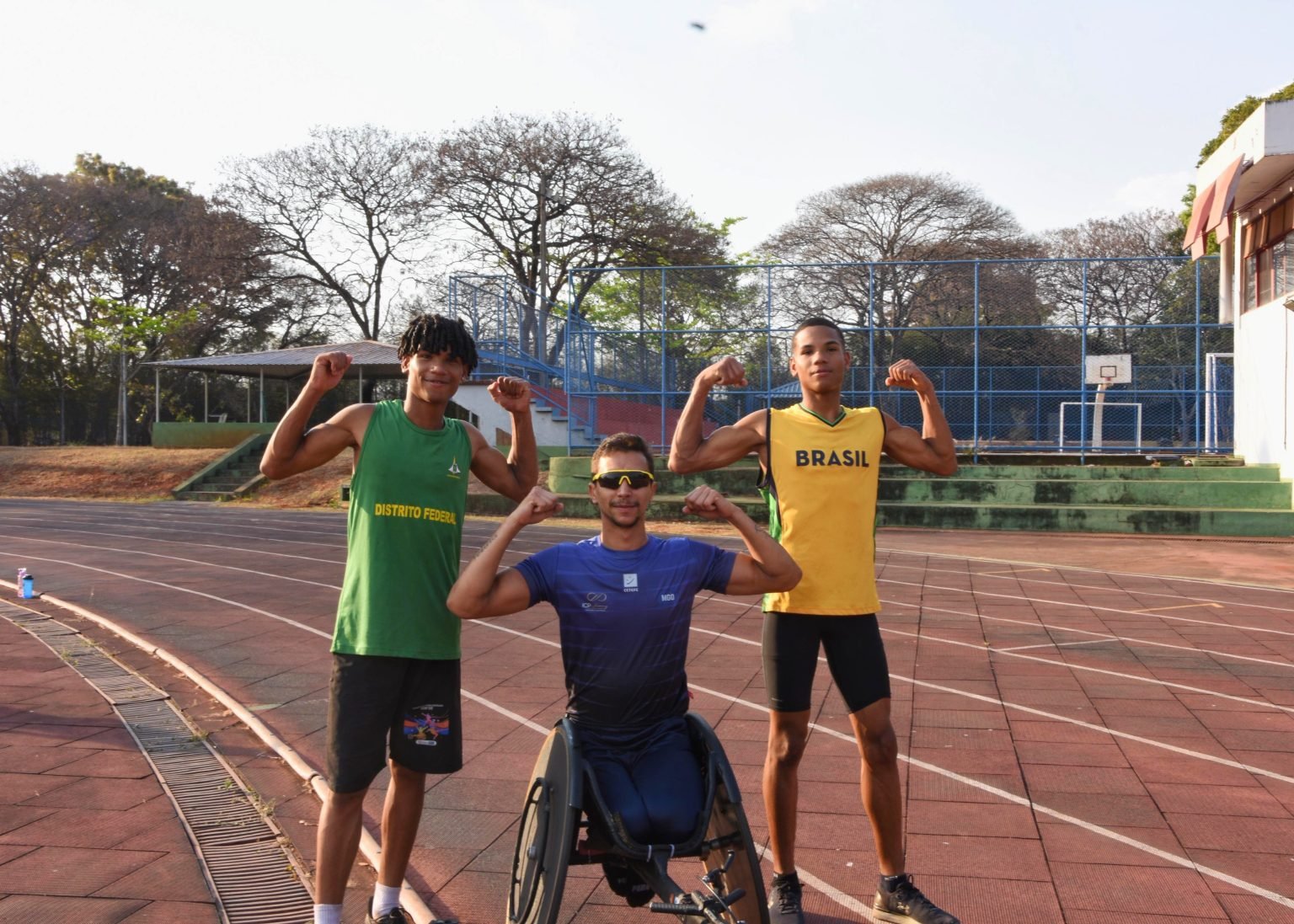 Atletas paralímpicos usam Cetefe, em Brasília, como referência nos esportes Atletas paralímpicos usam Cetefe, em Brasília, como referência nos esportes