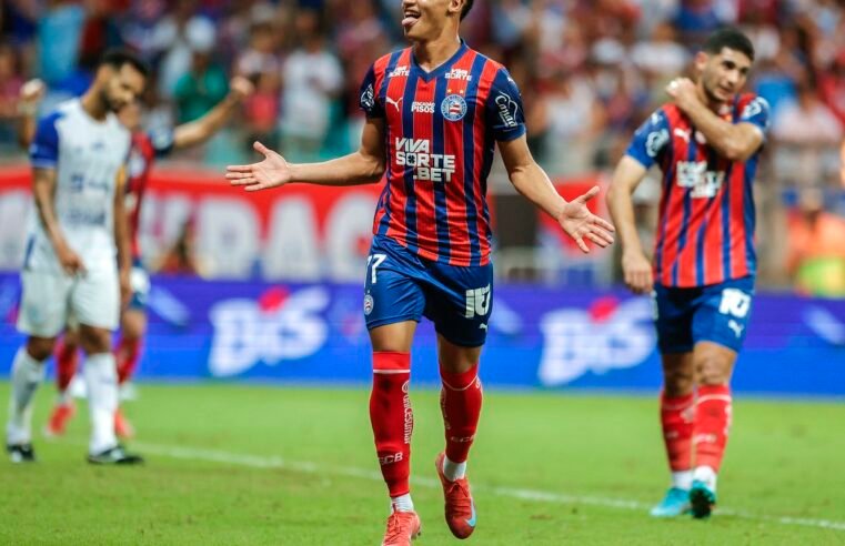 Bahia goleia Confiança e garante pentacampeonato da Copa do Nordeste