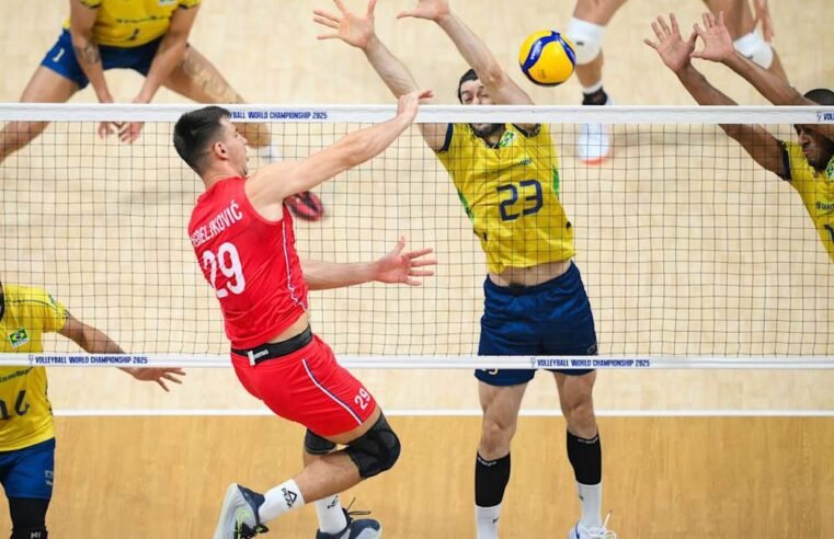 Brasil é eliminado do Campeonato Mundial de vôlei masculino