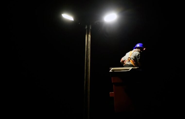 Ceilândia mais iluminada e segura com mutirão de manutenção