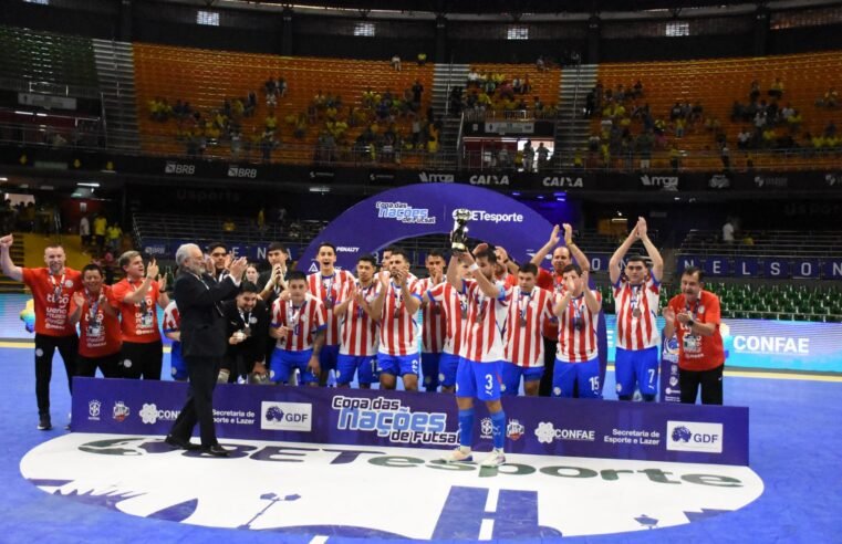 Copa das Nações de Futsal: Paraguai derrota a França e conquista o terceiro lugar da competição