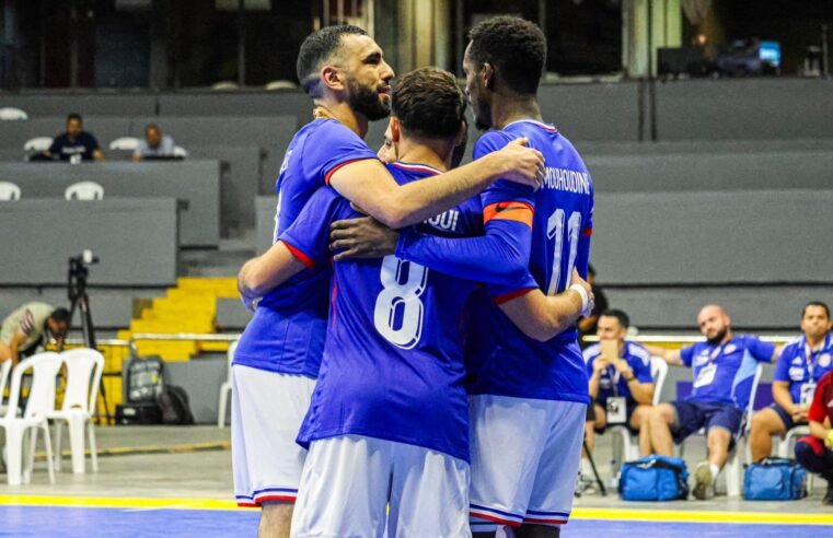 Copa das Nações de Futsal: em partida de 9 gols, França se classifica para a próxima fase
