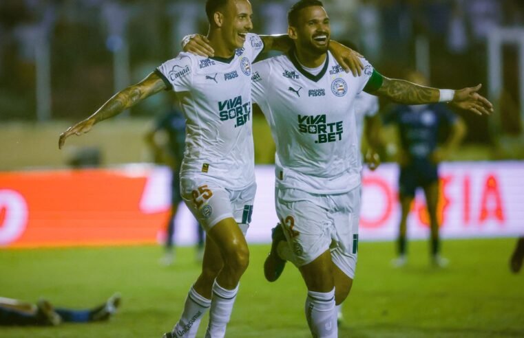 Copa do Nordeste: Bahia vence Confiança por 4 a 1 e encaminha título