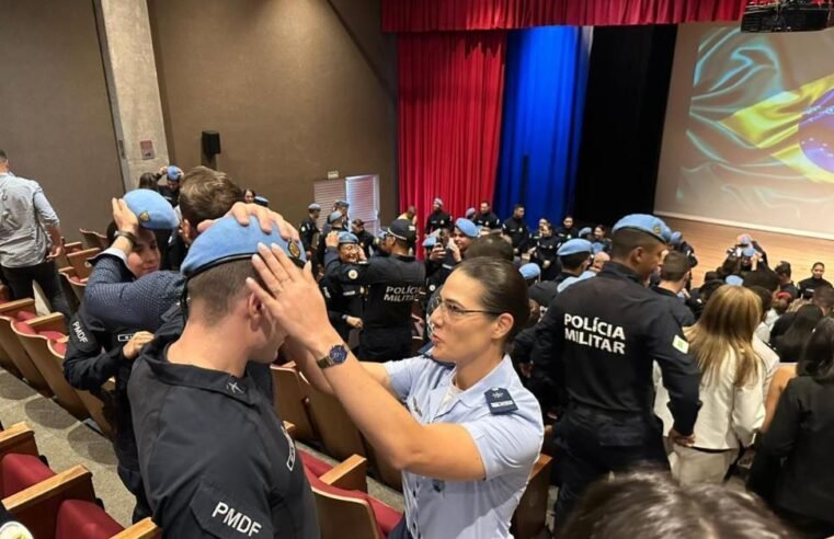 Curso de Especialização em Policiamento Diplomático forma 43 oficiais nesta segunda-feira (8)