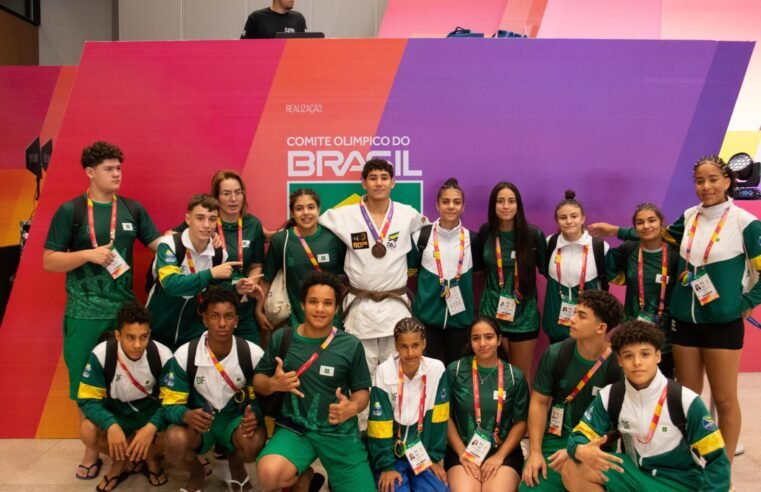 DF abre último bloco dos Jogos da Juventude com pódios no taekwondo e judô