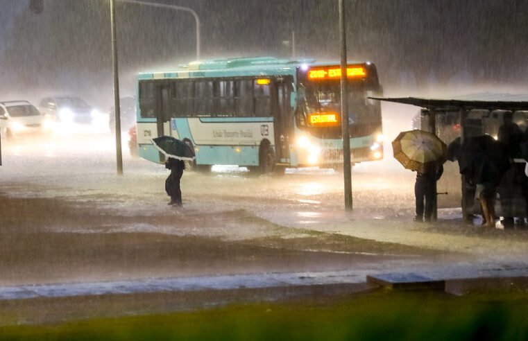DF tem alerta amarelo para tempestades nesta semana 