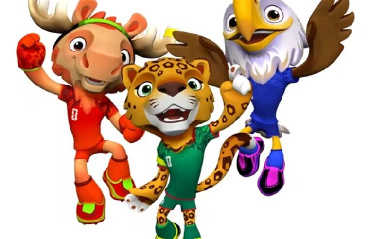 Fifa apresenta trio de mascotes para a Copa do Mundo de 2026