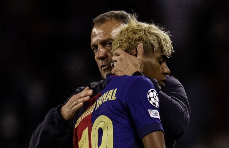 Flick sobre Yamal: ‘Não ganhar a Bola de Ouro é uma motivação para os próximos anos’