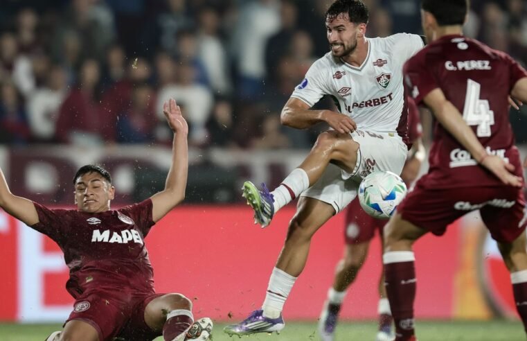 Fluminense sai em desvantagem diante do Lanús na Copa Sul-Americana