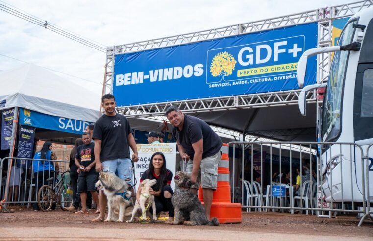 GDF Mais Perto do Cidadão ultrapassa 500 mil atendimentos na Colônia Agrícola 26 de Setembro