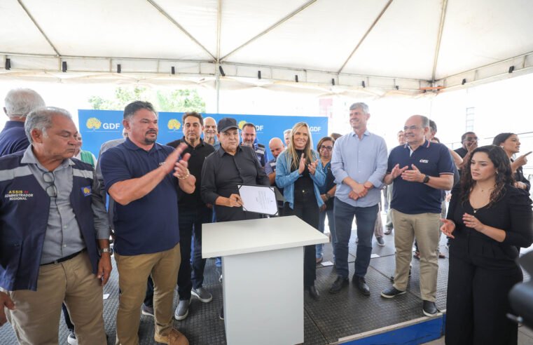 GDF investe R$ 10,2 milhões em obras viárias no Núcleo Bandeirante e Park Way