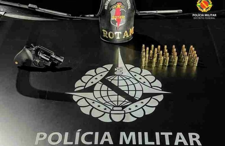 Homem é preso com revólver e 31 munições em Santa Maria