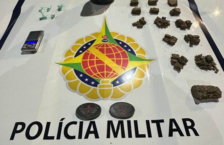 Homem é preso pela PMDF por tráfico de drogas na Asa Sul