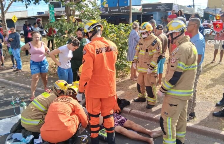 Idosa morre após ser atropelada por caminhonete em Ceilândia