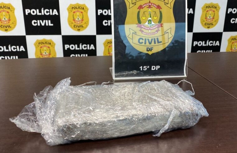 Polícia prende dois jovens em operação contra tráfico de drogas no DF