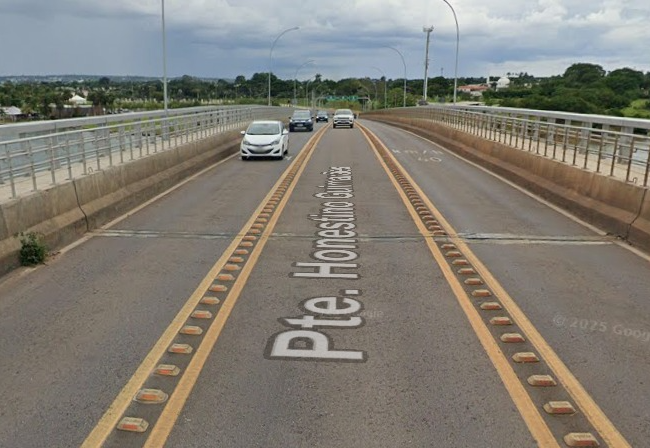 Ponte Honestino Guimarães terá uma das faixas interditada a partir desta sexta (26)