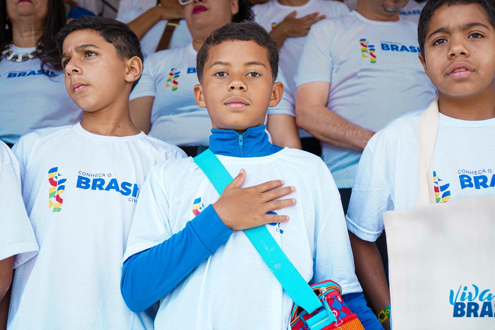Projeto ‘Conheça o Brasil: Cívico’ leva alunos da rede pública para assistir ao desfile de 7 de Setembro em Brasília