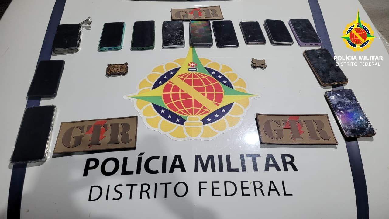 Seis pessoas são presas por furtar celulares durante Festa do Morango em Brazlândia Seis pessoas são presas por furtar celulares durante Festa do Morango em Brazlândia
