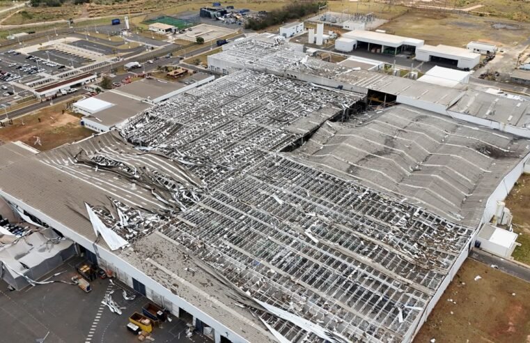 Toyota suspende produção no país após chuva destruir fábrica em SP