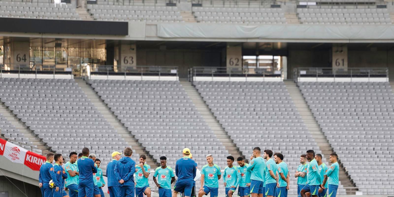 Ancelotti diz que seleção brasileira ainda está aberta a experiências Ancelotti diz que seleção brasileira ainda está aberta a experiências