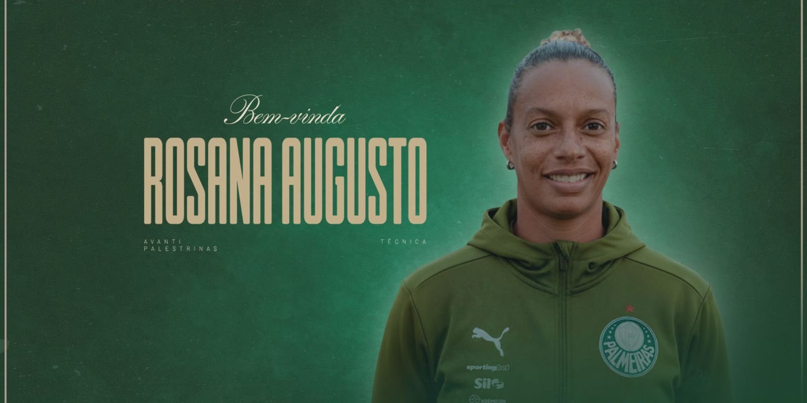 Após deixar Flamengo, Rosana Augusto assume time feminino do Palmeiras Após deixar Flamengo, Rosana Augusto assume time feminino do Palmeiras