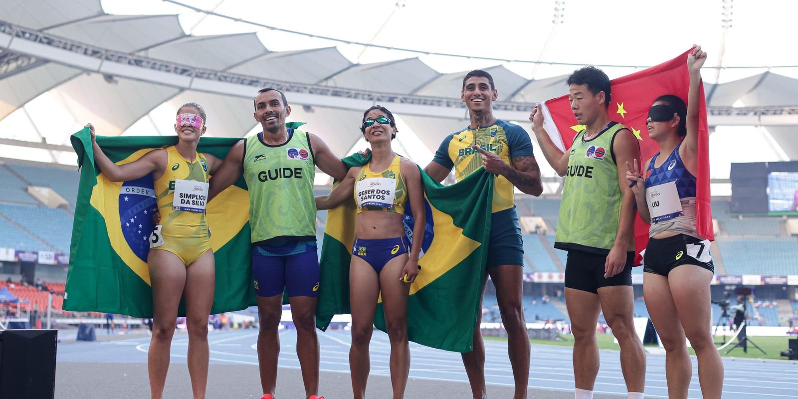 Brasil faz história e termina Mundial de Atletismo Paralímpico em 1º Brasil faz história e termina Mundial de Atletismo Paralímpico em 1º