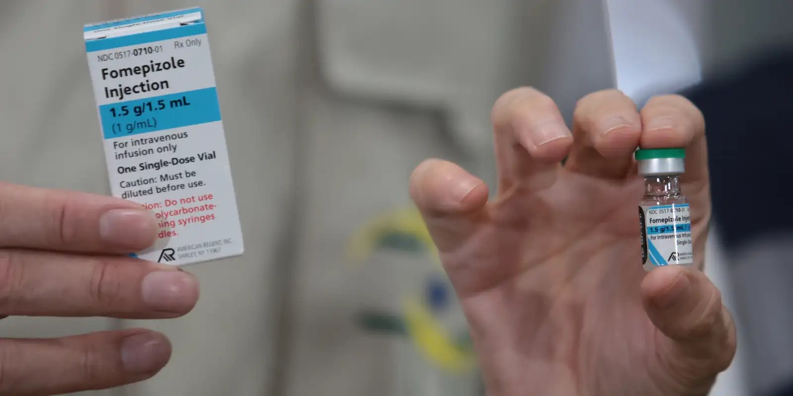 Brasil recebe 2,5 mil unidades de fomepizol, antídoto contra metanol Brasil recebe 2,5 mil unidades de fomepizol, antídoto contra metanol