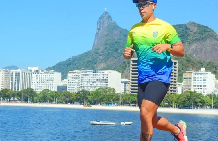 Carioca aproveita prova de rua para visitar o Cristo pela primeira vez