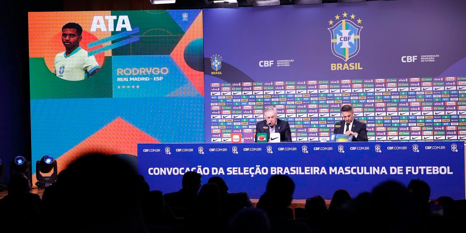 Carlo Ancelotti convoca seleção para amistosos contra Coreia e Japão Carlo Ancelotti convoca seleção para amistosos contra Coreia e Japão