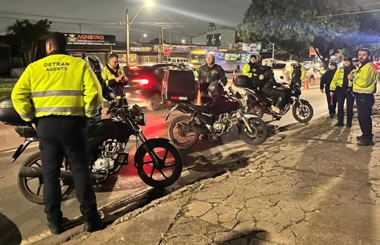 Detran-DF reforça Operação Sossego e autua 56 condutores em Ceilândia