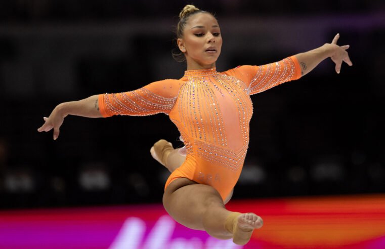 Flávia Saraiva vai bem na trave, mas termina em 4º no Mundial de Ginástica