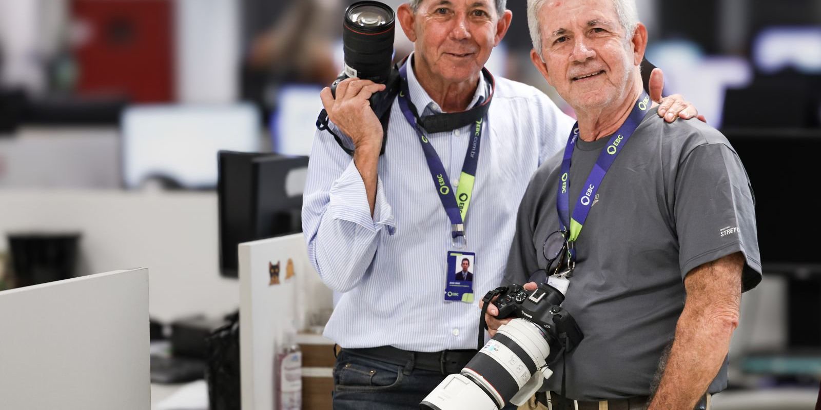 Fotógrafos se despedem da EBC após 45 anos na comunicação pública Fotógrafos se despedem da EBC após 45 anos na comunicação pública