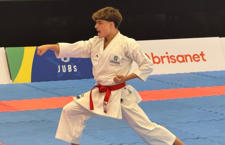 Jovem conta com torcida da família e garante prata nos Jubs