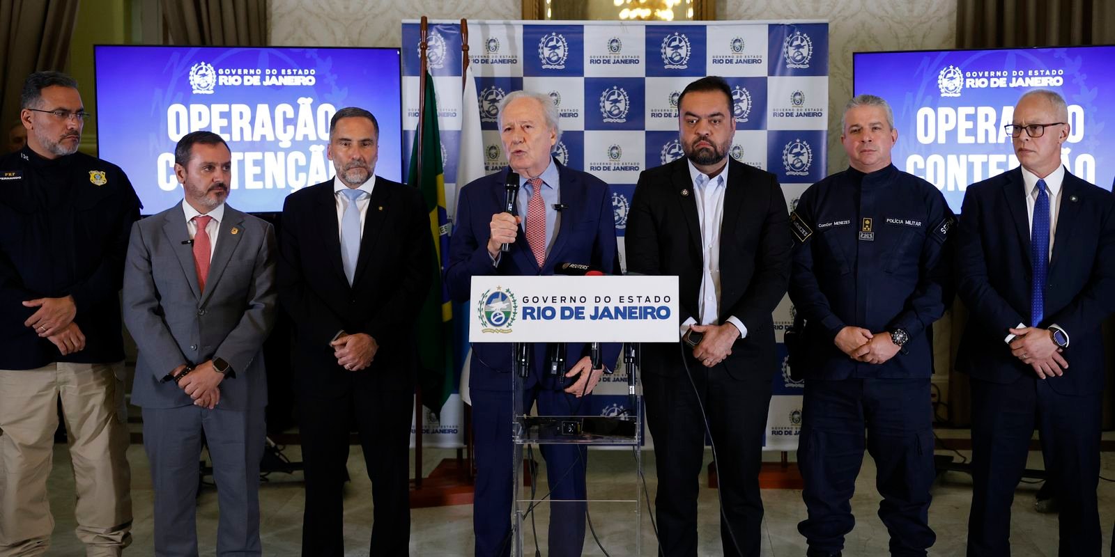 Lewandowski e Castro anunciam escritório emergencial contra crime Lewandowski e Castro anunciam escritório emergencial contra crime