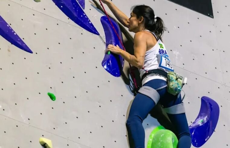 Marina Dias é ouro na etapa de Laval da Copa do Mundo de paraescalada