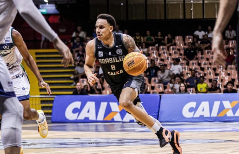 NBB: Brasília vence com mais de 100 pontos e segue 100%