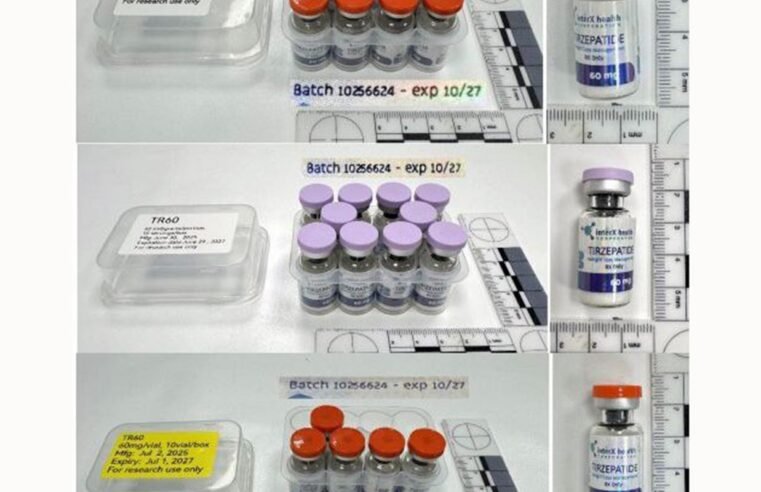 PF faz operação contra importação clandestina de remédio emagrecedor