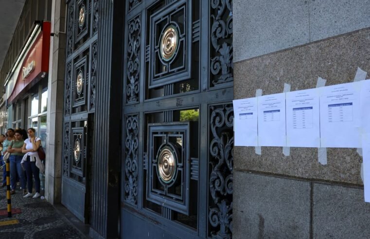 Portões nos locais de prova do CNU 2025 são fechados