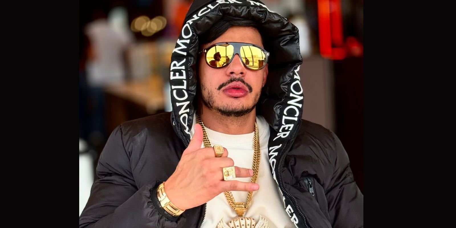 Rapper Hungria é internado com suspeita de intoxicação por metanol Rapper Hungria é internado com suspeita de intoxicação por metanol