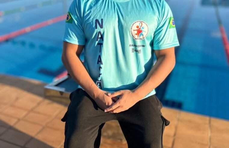 Rotina de Campeão: nadador goiano Gabriel Zafra, de 19 anos, sonha com Parapan