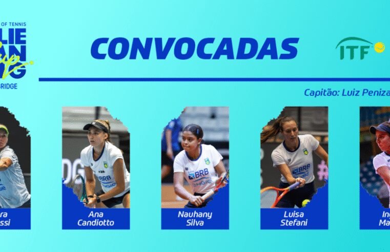 Tênis: seleção é convocada para playoffs da Billie Jean King Cup