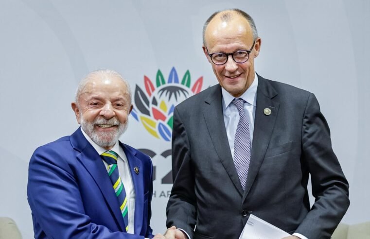 Após mal-estar sobre críticas a Belém, Lula se reúne com premiê alemão