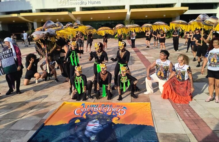 Ato na UFPA enterra simbolicamente combustíveis fósseis