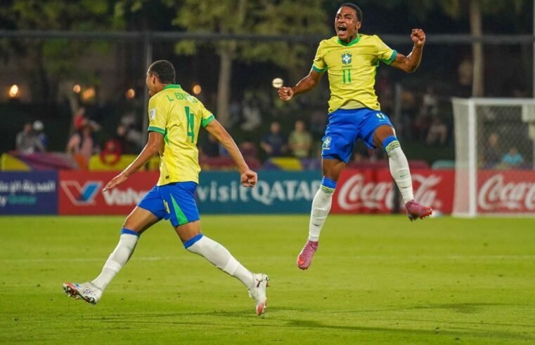 Brasil goleia Indonésia e avança à fase mata-mata do Mundial Sub-17