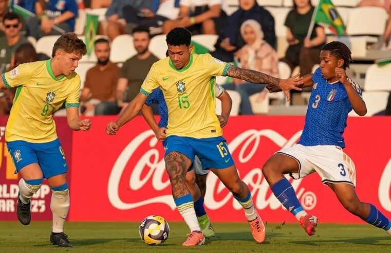 Brasil perde para Itália nos pênaltis e fica em 4º no Mundial Sub-17