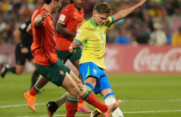Brasil perde para Portugal e fica fora do Mundial Sub-17
