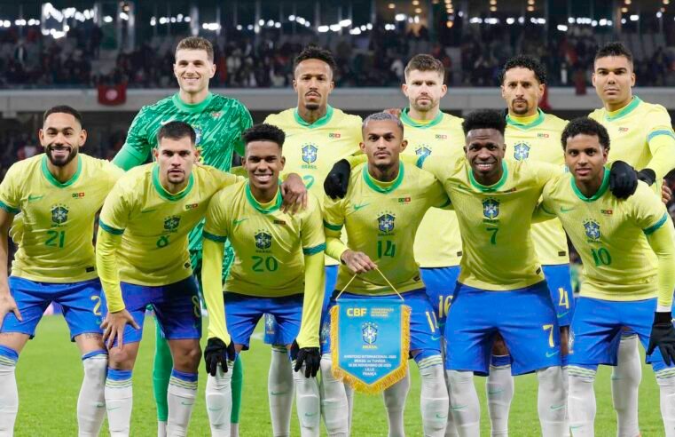 Brasil sobe para 5º no ranking da Fifa e será cabeça de chave na Copa