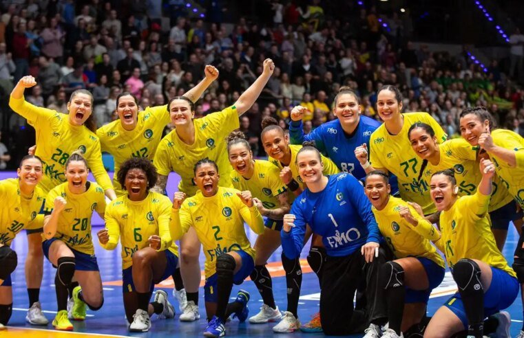 Brasil sobra diante de Cuba na estreia do Mundial de Handebol Feminino