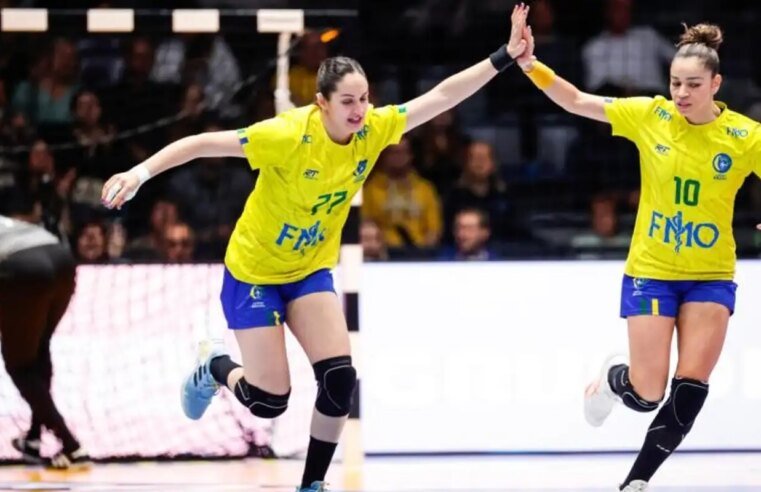 Brasil vence tchecas e vai à 2ª fase do Mundial Feminino de handebol